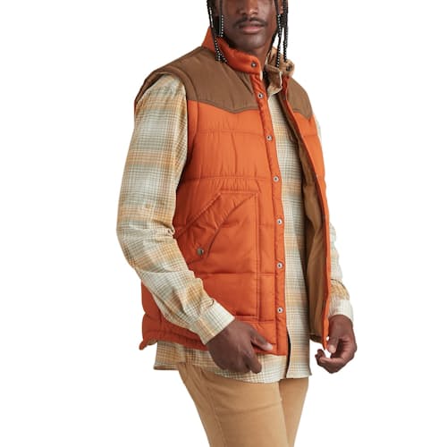 laydown image of Rounder Puffer Vest