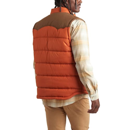laydown image of Rounder Puffer Vest