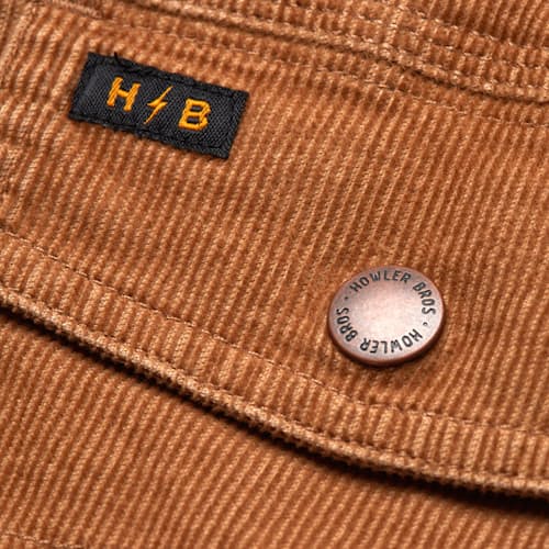 laydown detail image of Corduroy Depot Sherpa Jacket