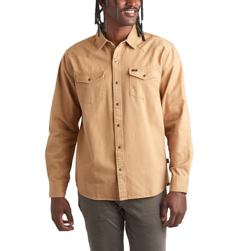 laydown image of Sawhorse Work Shirt