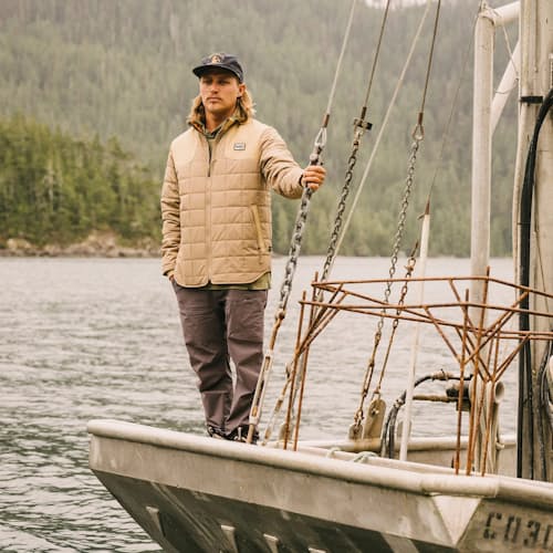 lifestyle image of Merlin Puffer Jacket