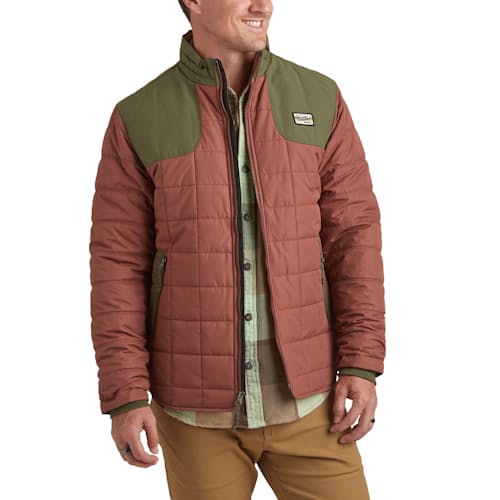 laydown image of Merlin Puffer Jacket