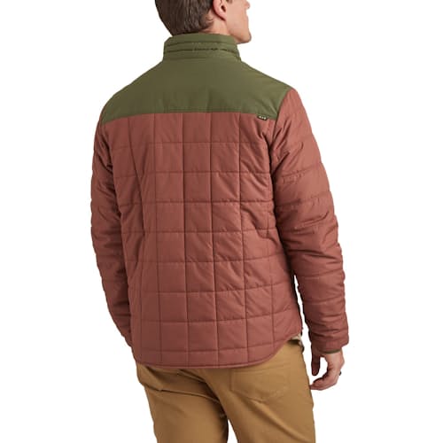 laydown image of Merlin Puffer Jacket