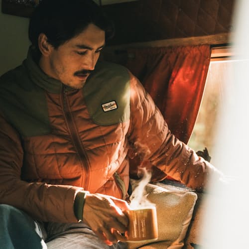 lifestyle image of Merlin Puffer Jacket