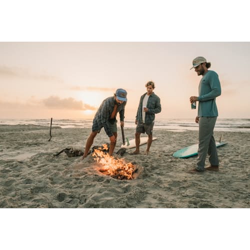 lifestyle image of Harkers Flannel Shirt