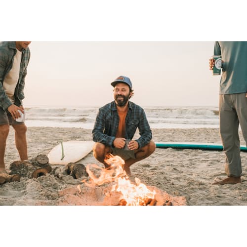 laydown image of Harkers Flannel Shirt