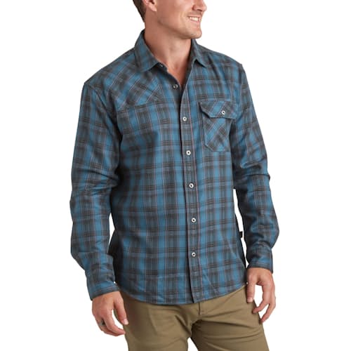 laydown image of Harkers Flannel Shirt