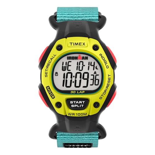 laydown image of Timex Ironman x The James Brand Watch