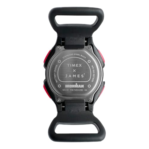 laydown image of Timex Ironman x The James Brand Watch