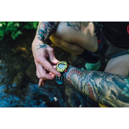 laydown image of Timex Ironman x The James Brand Watch