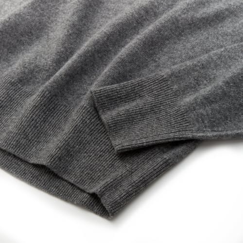 lifestyle image of Classic Cashmere Crewneck Sweater