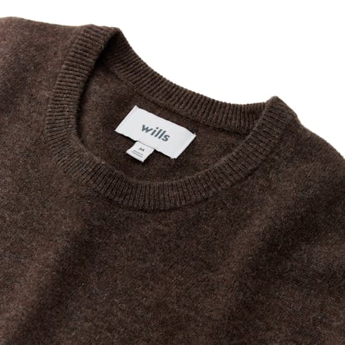 lifestyle image of Classic Cashmere Crewneck Sweater