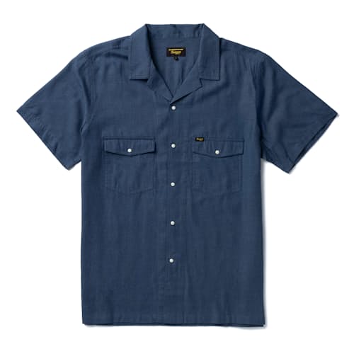 laydown image of Whippersnapper Camp Collar Short Sleeve Shirt