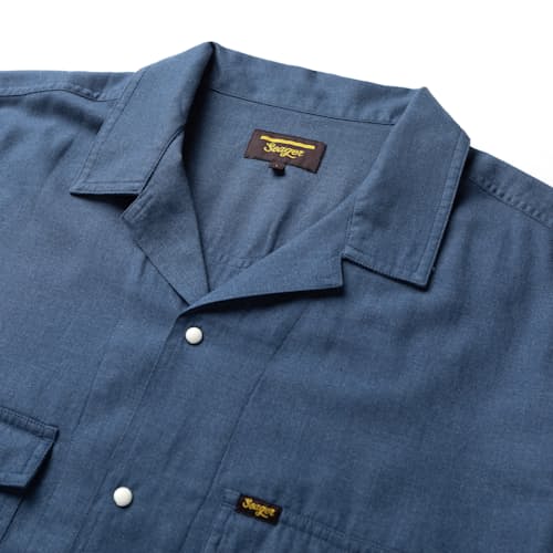 laydown image of Whippersnapper Camp Collar Short Sleeve Shirt