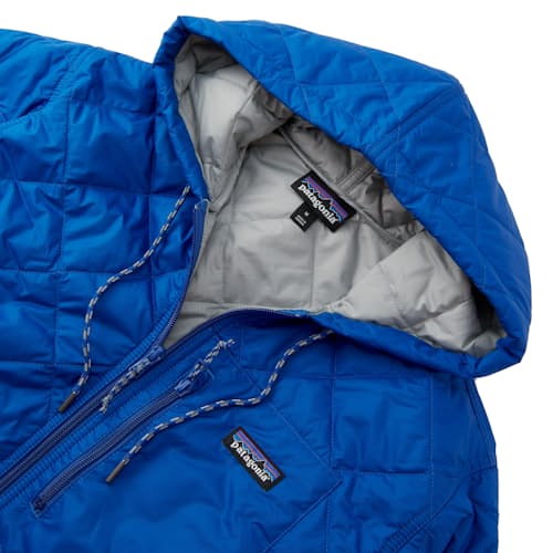 laydown detail image of Diamond Quilted Bomber Hoody