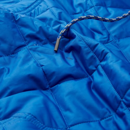 laydown detail image of Diamond Quilted Bomber Hoody
