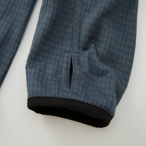 lifestyle image of Trail Grid Fleece Full Zip Hoodie