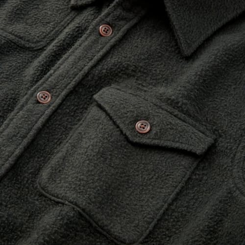 lifestyle image of General Brushed Wool Shirt Jacket