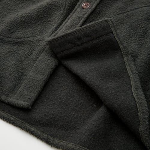 lifestyle image of General Brushed Wool Shirt Jacket