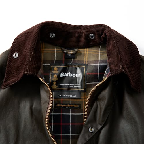 laydown image of Bedale Wax Jacket