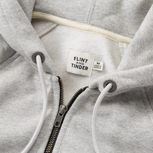 laydown image of 10-Year Full Zip Hoodie