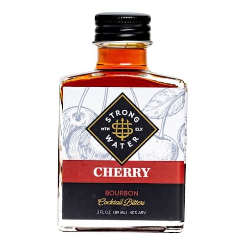 laydown image of Cherry Bourbon Cocktail Bitters