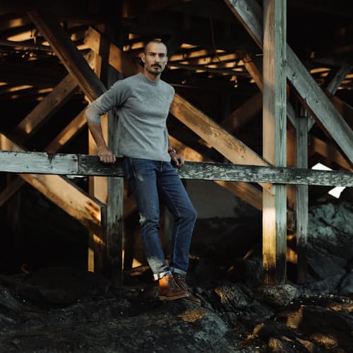 lifestyle image of All-American Stretch Denim - HB Slim