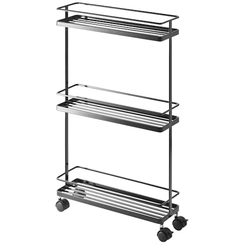 laydown image of Tower Rolling Kitchen Storage Cart