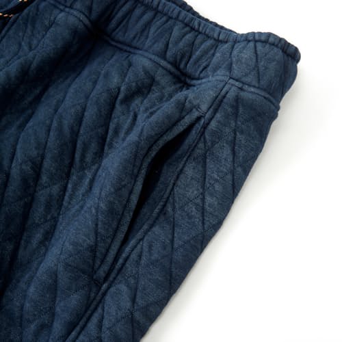 laydown image of Quilted Sweatpants