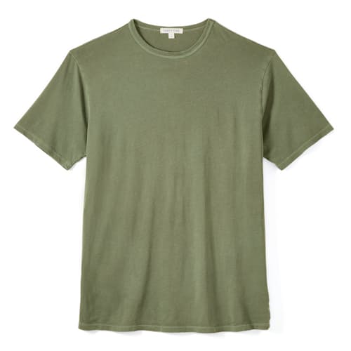 laydown image of Supima Crew T-Shirt