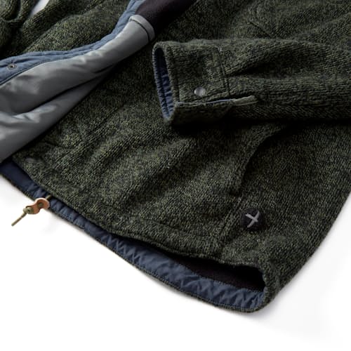 laydown image of Bonded Rag-Wool CPO - Exclusive