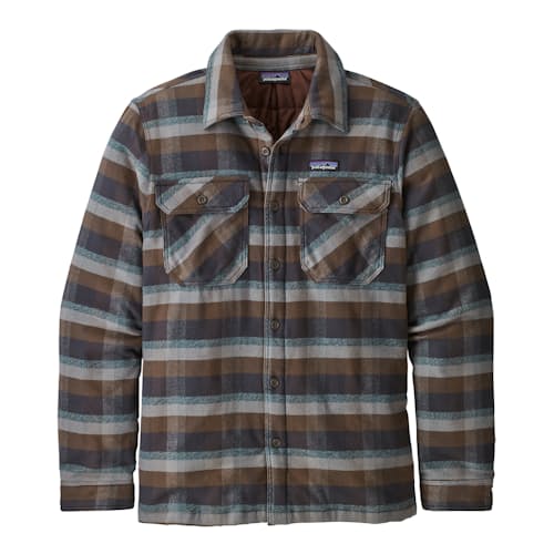 laydown image of Insulated Fjord Flannel Jacket