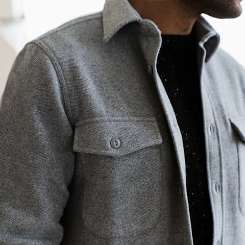 laydown image of The Maritime Shirt
