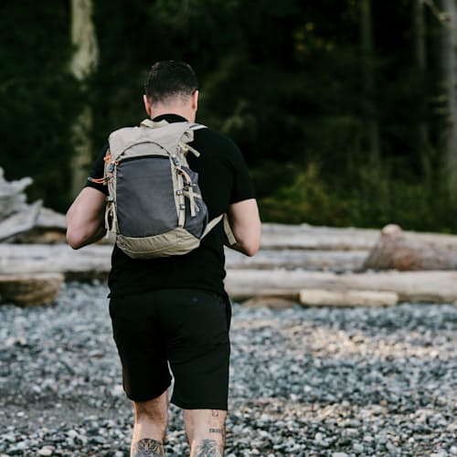 laydown image of In & Out Packable Backpack - 22L