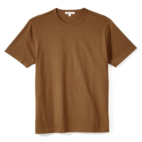 laydown image of Supima Crew T-Shirt