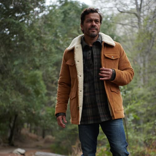 laydown image of Corduroy Rancher Jacket