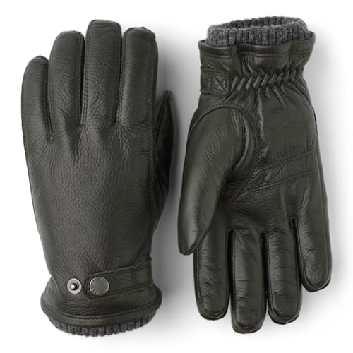 laydown image of Utsjo Glove - Elk/Fleece