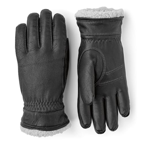 laydown image of Women's Deerskin Primaloft Glove