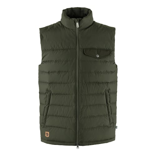 laydown image of Greenland Down Puffer Vest