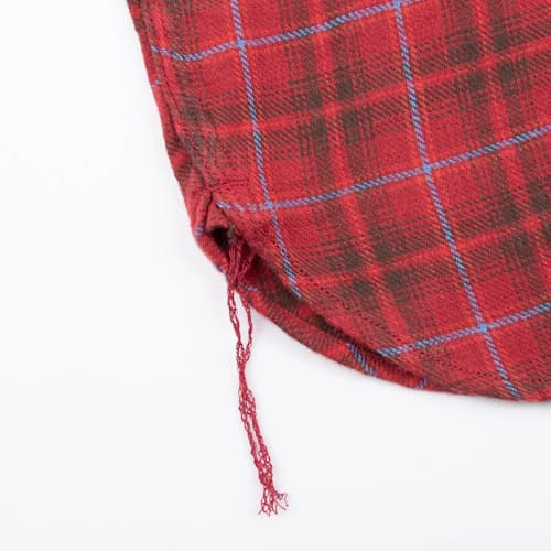 laydown image of Wells Japanese Woven Plaid