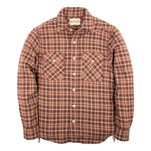 laydown image of Wells Japanese Woven Plaid