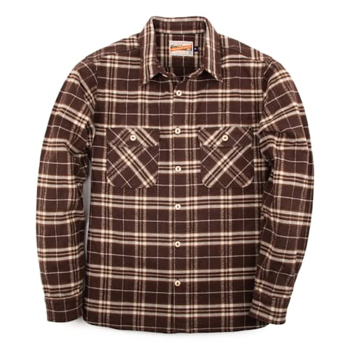 laydown image of Benson Japanese Classic Overshirt