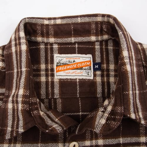 laydown image of Benson Japanese Classic Overshirt