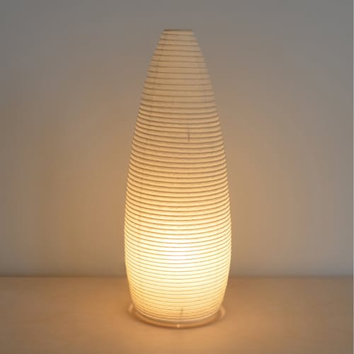 laydown image of Cone Japanese Paper Lamp