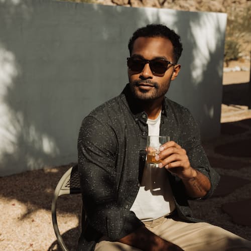 lifestyle image of The Architect Shirt
