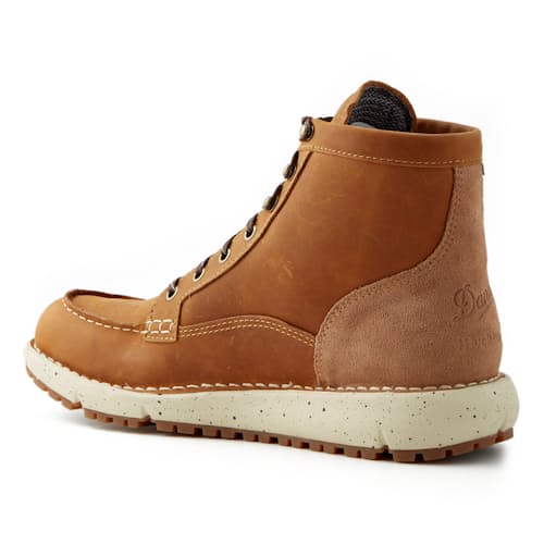laydown image of Huckberry x Danner Logger Moc 917