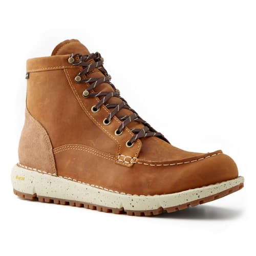 laydown image of Huckberry x Danner Logger Moc 917