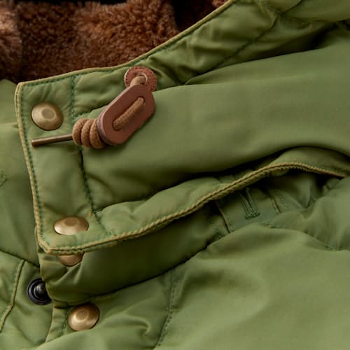 lifestyle image of Barrett Nylon/Sherpa Jacket