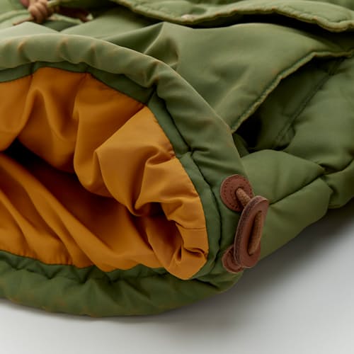 lifestyle image of Barrett Nylon/Sherpa Jacket