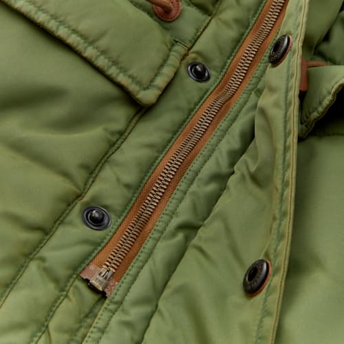 lifestyle image of Barrett Nylon/Sherpa Jacket